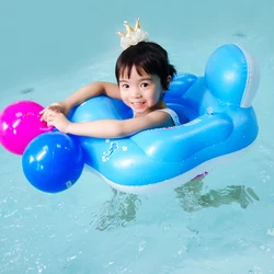 Anneau de natation gonflable pour bébés, flotteur pour enfants, accessoires de piscine, cercle, Double radeau, jouet 