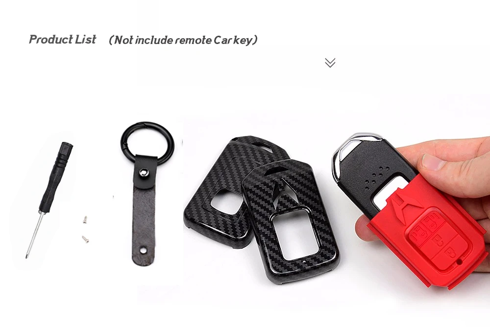 Горячая ABS Автомобильный ключ CaseCar ключ чехол держатель для Honda HRV Accord Fit Crosstour Remote пульт дистанционного ключа крышка подходит 2 кнопки