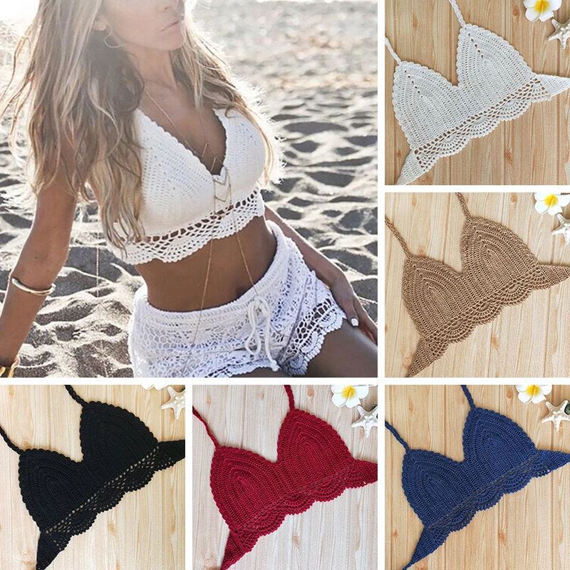 crochet push up bikini