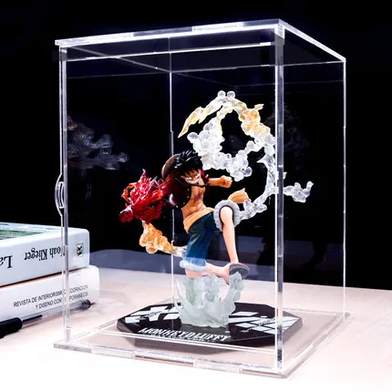 Caja de almacenamiento de exhibición de acrílico transparente caja Perspex para Kit de modelismo muñeca modelo coches figuras coleccionables (LxWxH), hecho a medida