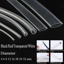 1 Meter Polyolefin Insulation Heat Shrink Tubing Tube Sleeve Wrap Wire Assortment Shrinkable Tube Wrap Wire Cable Sleeves