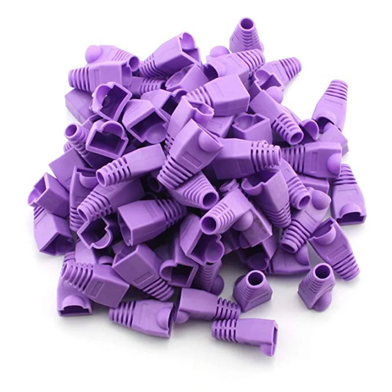100pcs Colorful RJ45 Connector Caps for Cat6 and Cat5 Ethernet Network Cables Description Image.This Product Can Be Found With The Tag Names Computer Cables Connecting, Computer Peripherals, Ethernet network cable, PC Hardware Cables Adapters