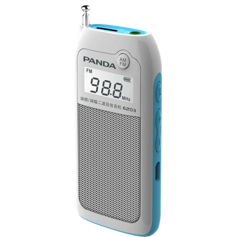 Мини карманное FM радио приемник портативное радио DSP чип стерео TF карта WMA MP3 ЖК-дисплей плеер с антенной