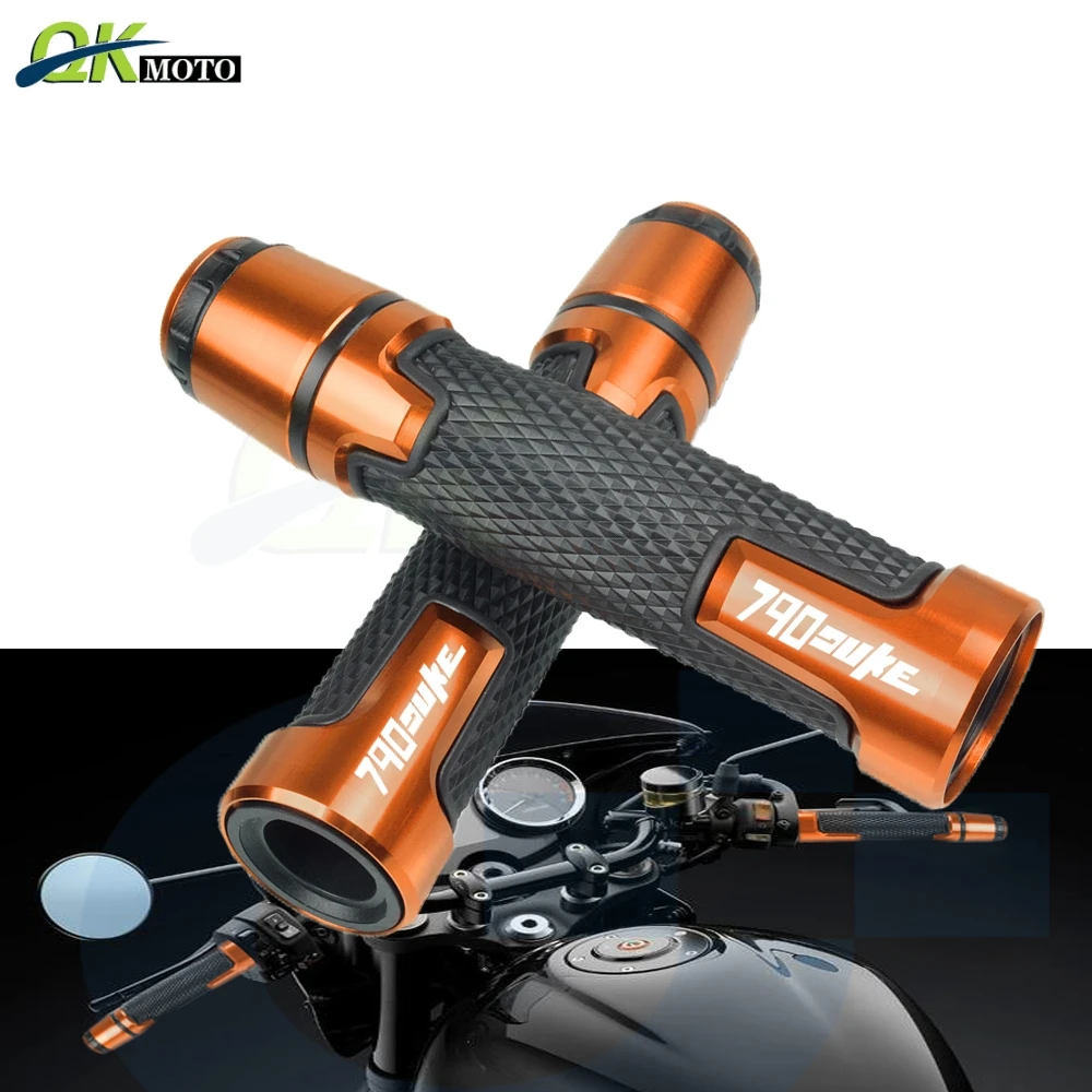 Аксессуары для мотоциклов 7/8 ''22 мм CNC алюминиевые ручки и ручки бар ручки Конец слайдер колпачок штекер подходит для KTM 790 DUKE 790 duke 790