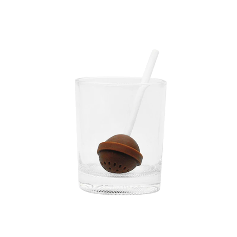 Творческий леденец форма кремния сладкий чай заварки конфеты леденец свободный лист кружка чашка с фильтром круче для чая и кофе