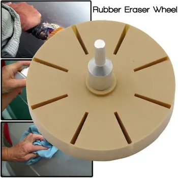 

Removing Tool Grinding Wheel Equipment W/ Drill Adapter Car Rubber Eraser Decal