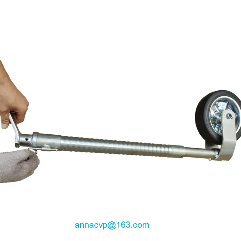 CVP ribbed 48mm trailer jockey wheel camper jack stand heavy duty caravan accessoires (2)