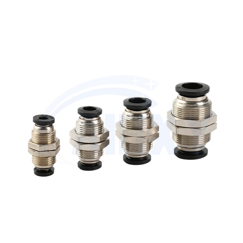 Pneumatic Fitting Pipe Connector Tube Air Quick Fittings Water Push In Hose Couping 4mm 6mm 8mm 10mm 12mm 14mm PU PY Connectors