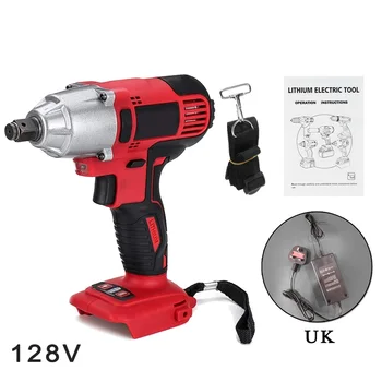 

Electric Impact Brushless Wrench Spanner Cordless 128V 16000mah Non-slip