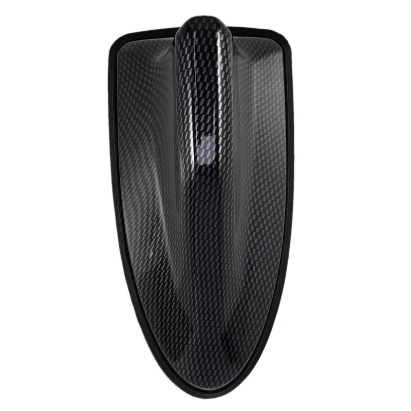 Carbon Fiber Bottom Waterproof Car SUV Shark Fin Roof Antenna Radio AM/FM Signal Aerial | Автомобили и мотоциклы
