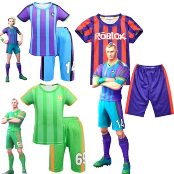 

Kids Clothing Set Aerial Threat Boys Character Football Cosplay Clothes Fortnited Carnival Costumes Ninja Party Funny Clothing