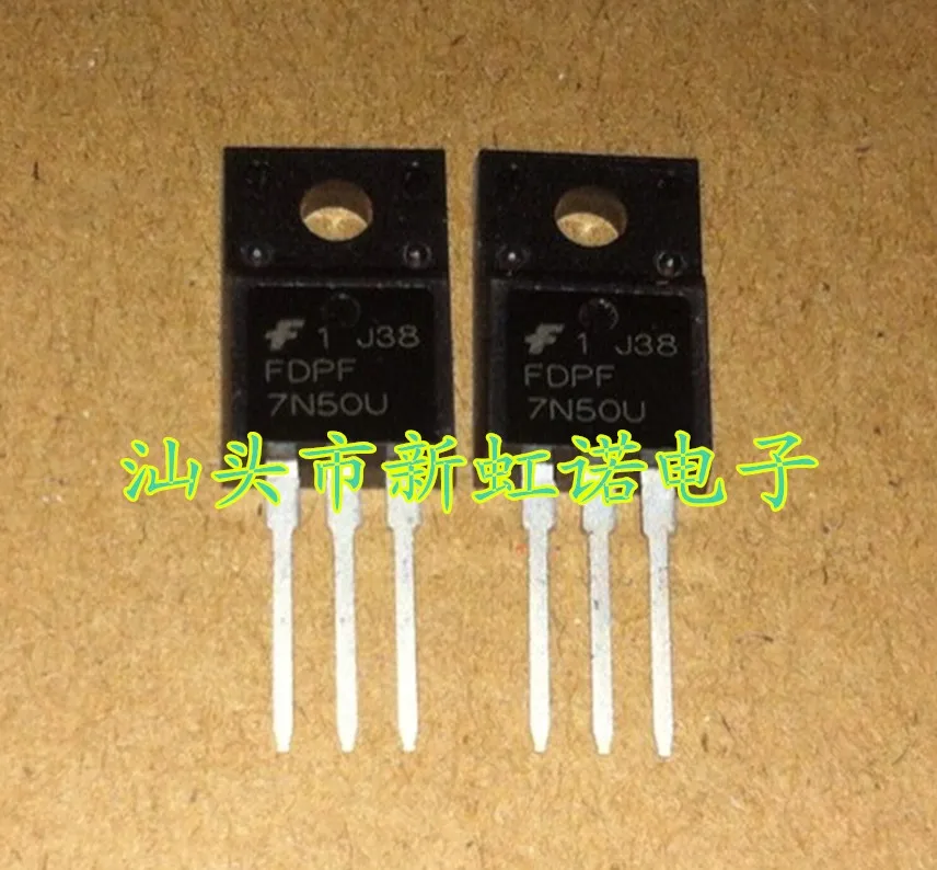 

5 шт./партия, новые оригинальные триоды FDPF7N50U
