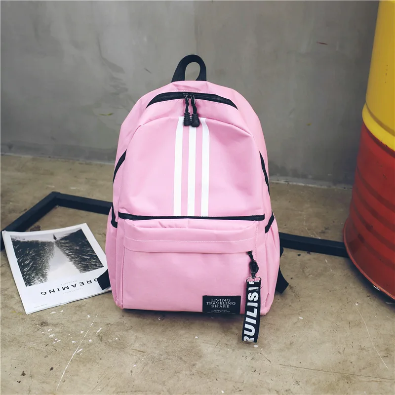 

School Bag Women's Korean-style Harajuku Ulzzang High School STUDENT'S Backpack Men's Backpack Women's 2018 New Style Street Fas