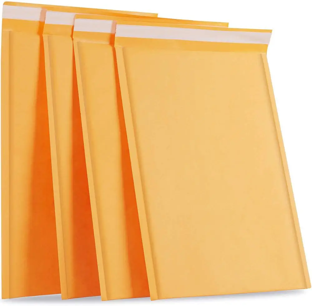 Bubble Envelope bag yellow Bubble PolyMailer Self Seal mailing bags Padded Envelopes For Magazine Lined Mailer