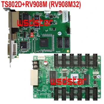 

TS802D+RV908M32 (RV908M) LED sending card+LED receiving card RV801D RV801 RV908T RV908 RV908M32 TS802 RV908H
