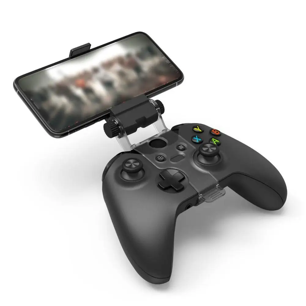 

Phone Mount HandGrip Stand for Xbox ONE S/Slim Ones Controller for Steelseries Nimbus Gamepad iphone X Samsung S9 S8 Clip Holder