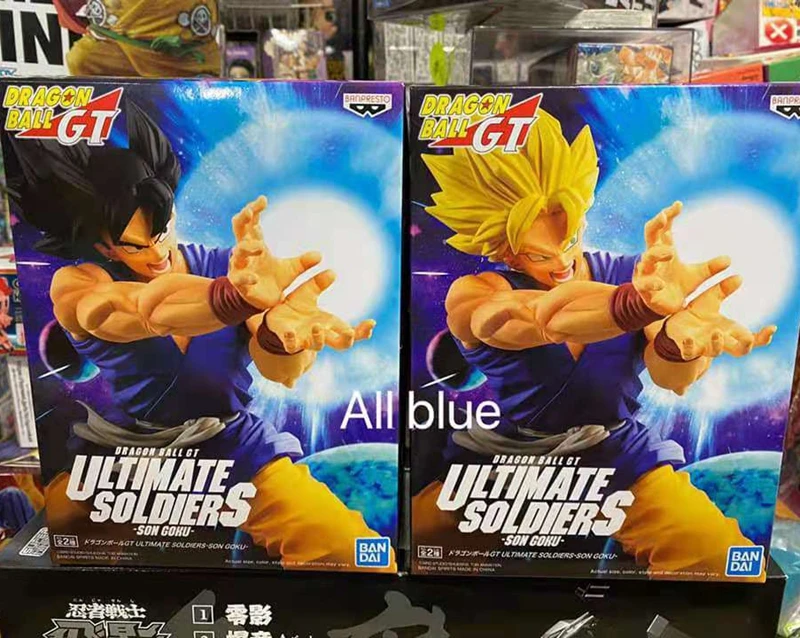 Оригинальная фигурка banpresto DBZ SSJ GT GOKU Ultimate Soldier Hiei модель игрушки аниме фигурки |