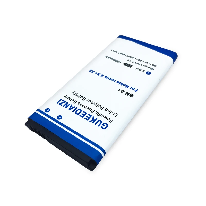 GUKEEDIANZI BN-01 батарея для Nokia X 1045 RM-980 Normandy/X2 X+ Plus 1013 X2DS батарея мобильного телефона BN 01 BN01