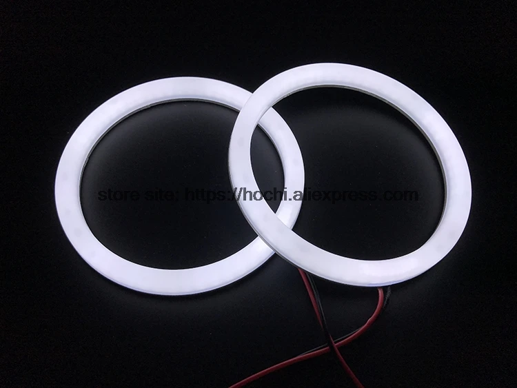 HochiTech Eexcellent молочно-белый Хлопковый чехол SMD angel eyes halo Кольцо Комплект фары дневного света для Infiniti G35 2006 2007 2008
