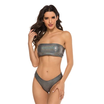 

Sexy bikini 2020 Mujer swimwear Women biquinis Feminino bathers Ruffles bathing suit Push up swimsuit Female beach wear