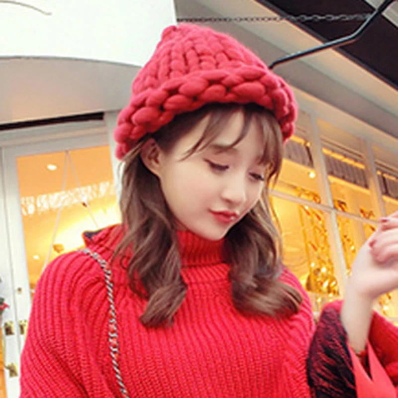 style 18 Зимняя женская шапка, мигающие Стразы, вязаные шапочки для девочек, женская шапка в стиле хип-хоп, вязаная шапка - Цвет: style 18
