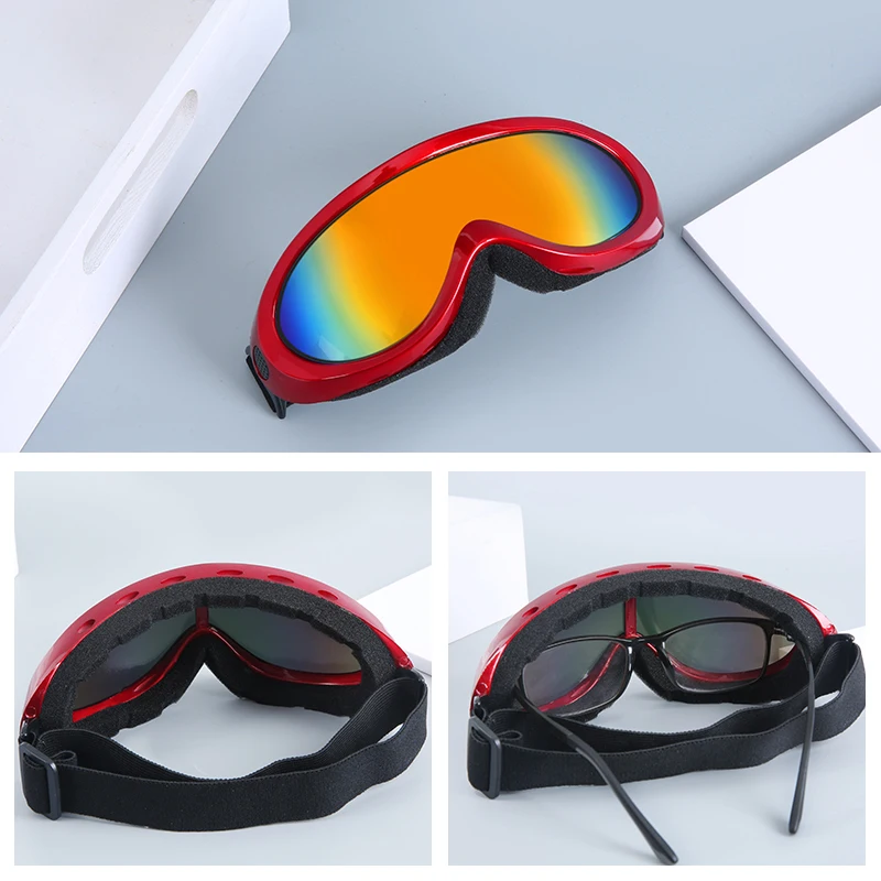 Мужские и женские HD Лыжные очки UV400 зимние лыжные очки анти-УФ катание Сноубординг очки ветрозащитные защитные лыжные снежные очки