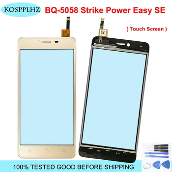 

KOSPPLHZ 5 inch front outer glass For BQ Mobile BQ-5058 strike power easy SE bq5058 bq 5058 Touch Screen Panel Replacement