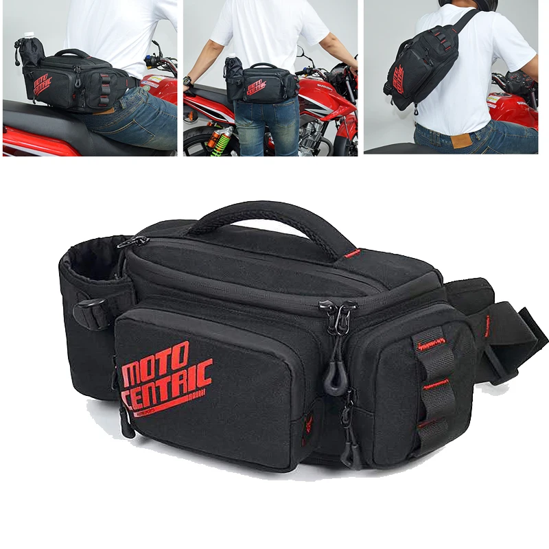 Motorcycle Motocross Waist Pack Bag Large Capacity Fanny Women Male Belt Bum for Outdoor Workout Running Cycling Kettle |