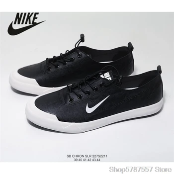 

Original Nike SB CHRON SLR 227S2211 Baotou leather retro sneakers men's low-top casual skateboard shoes size39-44