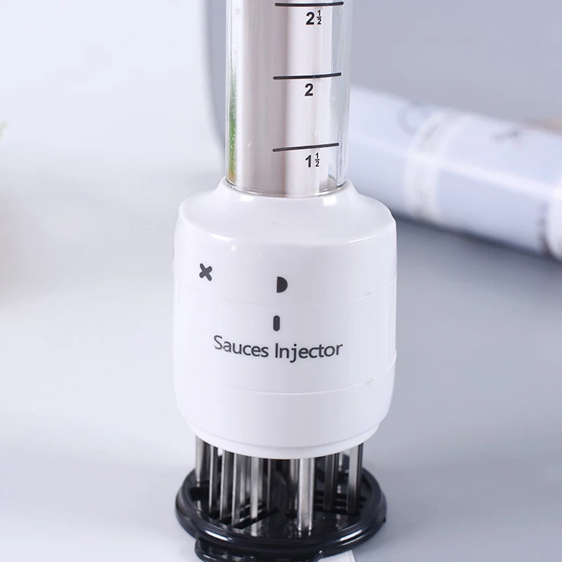 Multi-Function Meat Injector Needle Meat Tenderizer Needle Marinade Flavor Syringe Steaks Sauces Household Kitchen Cooking Tool4