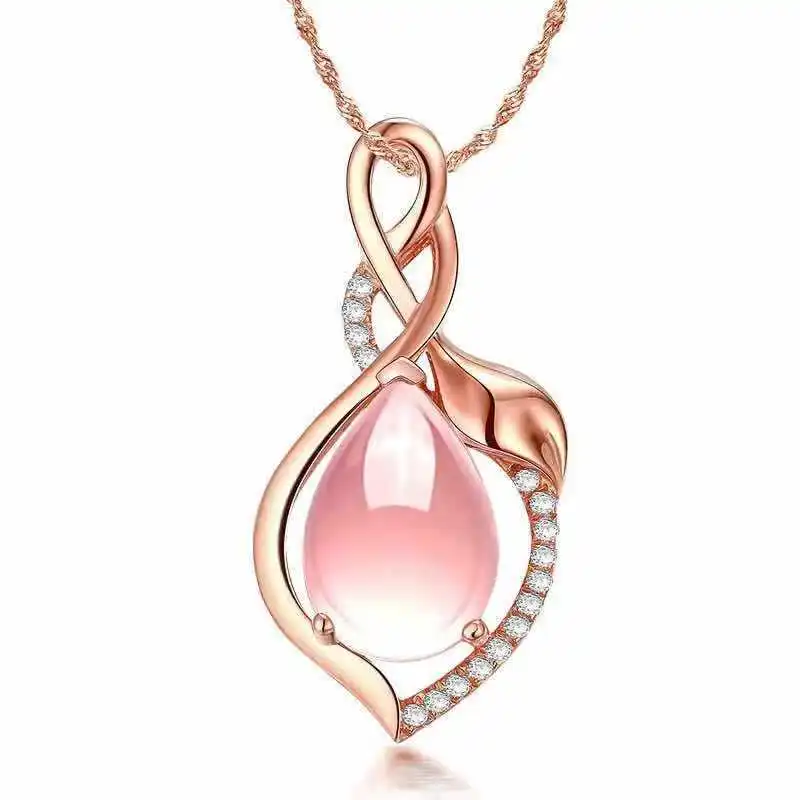 Корейская версия Модный кулон Женская креативная розовая подвеска в виде