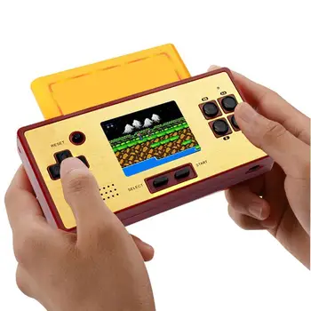 

Coolbaby Portable Retro FC Handheld Game Console Built in 89 Game Support Game Cartridge Children Game Player AV Output