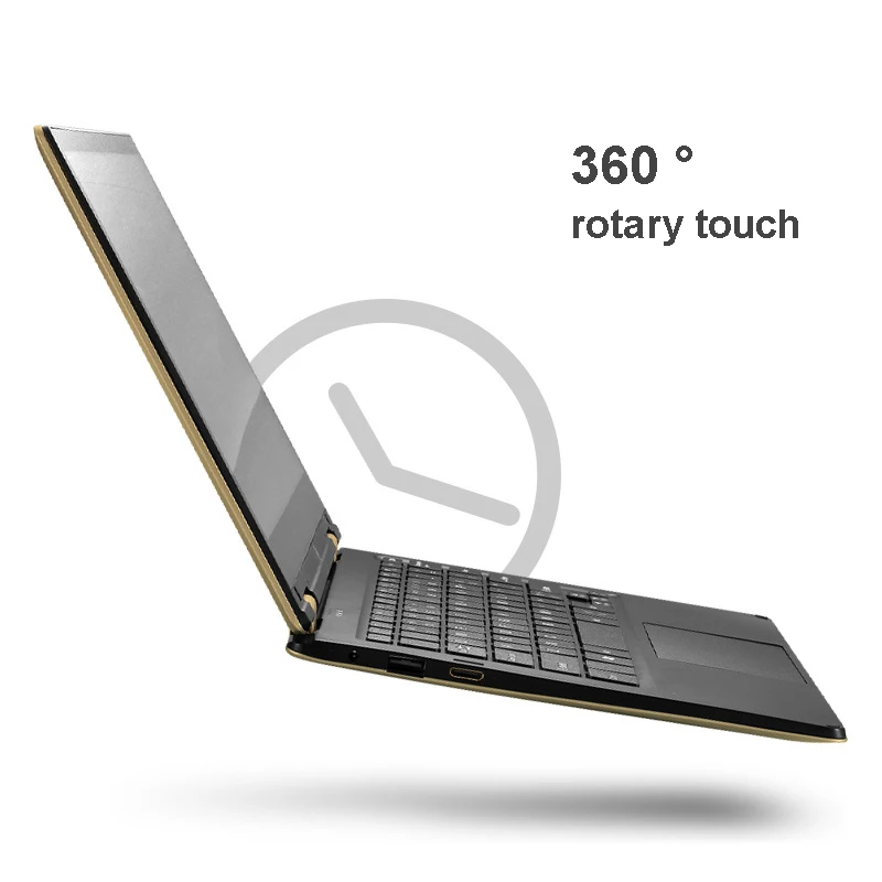  360 ° 11.6 inch 8GB RAM Notebook Intel Atom Quad Core Laptops With FHD Display Ultrabook Student Co