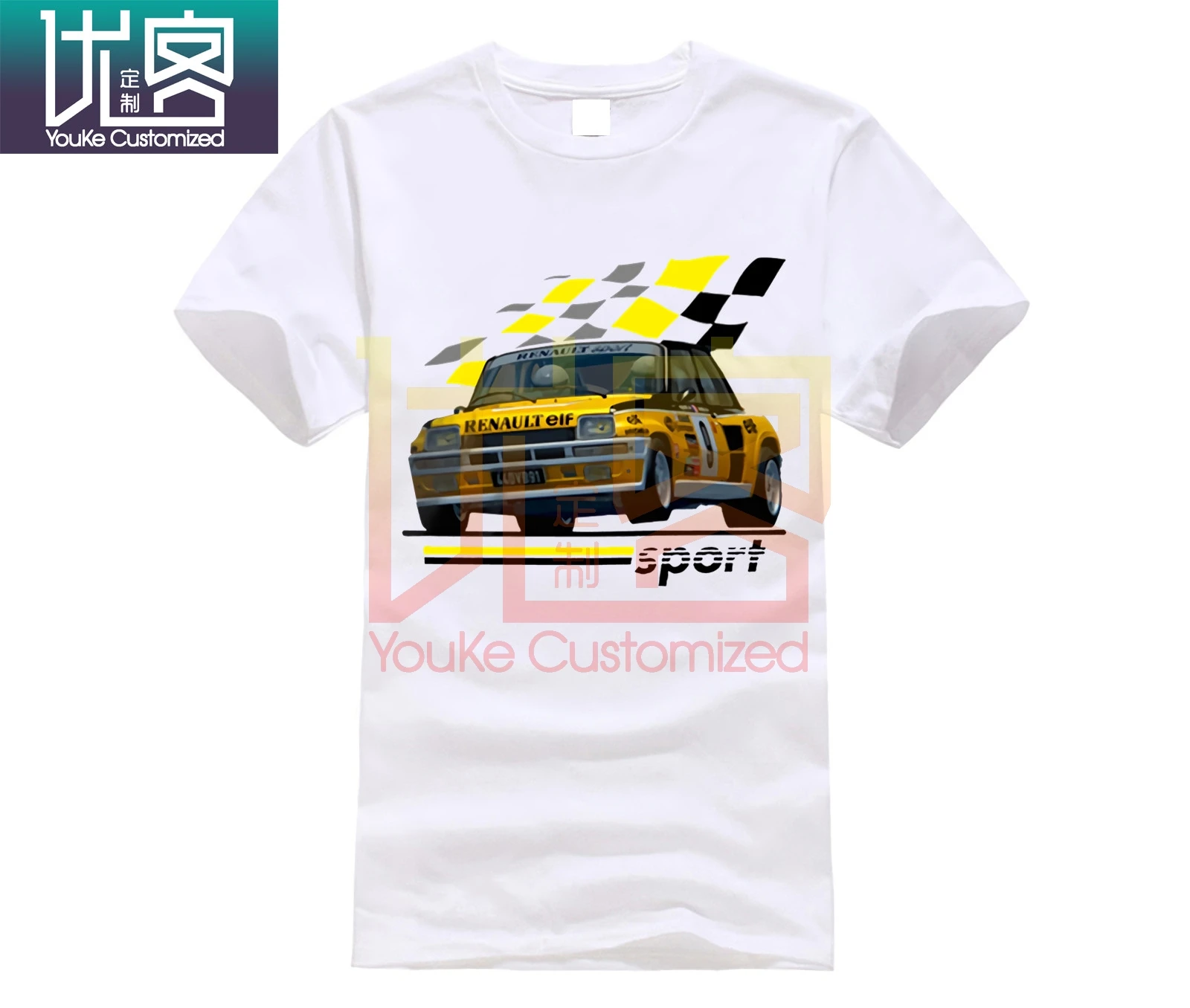 1983 R5 Renault 5 Turbo Rally WRC Racinger футболка Макси Gt Alpine Jean Ragnotti | Мужская одежда