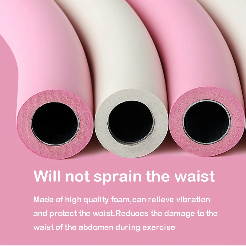Women's Abdominal Lose Weight Sports Hoop Waist Fitness Equipment Exercise Body Special Foam Hard Tube Sports Hoop