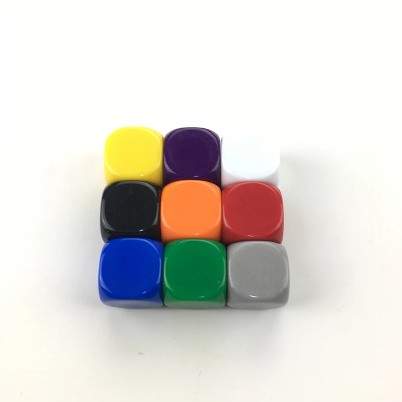 Dice - Blank Indented (19mm) - Print & Play