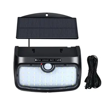 

1 Pc Solar Motion Sensor Light Detachable Waterproof 48LED Outdoor Garden Lamp Wall Light For Patio Home Courtyard