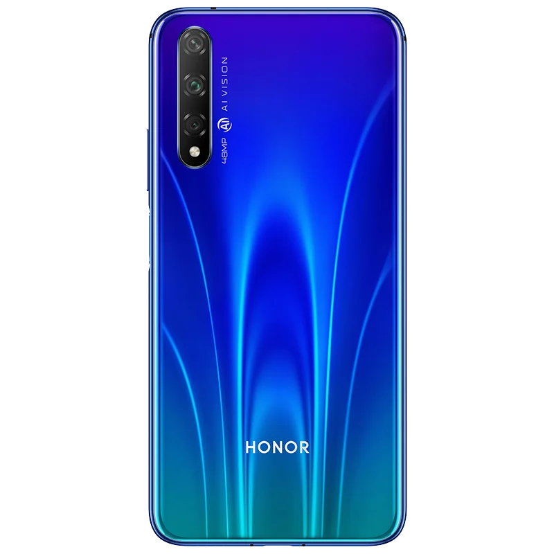Honor 20s 6,2" полный экран 6x зум смартфон 6 ГБ 8 ГБ 128 Гб Поддержка Google Global rom 2340x1080P 48MP 32 Мп задняя 3 камеры - Цвет: 8G 128G Blue