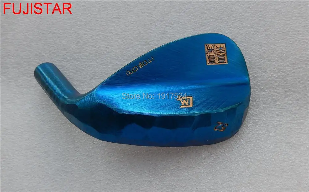 FUJISTAR GOLF ITOBORI кованые Углеродистые стальные клиновые головки для гольфа синего