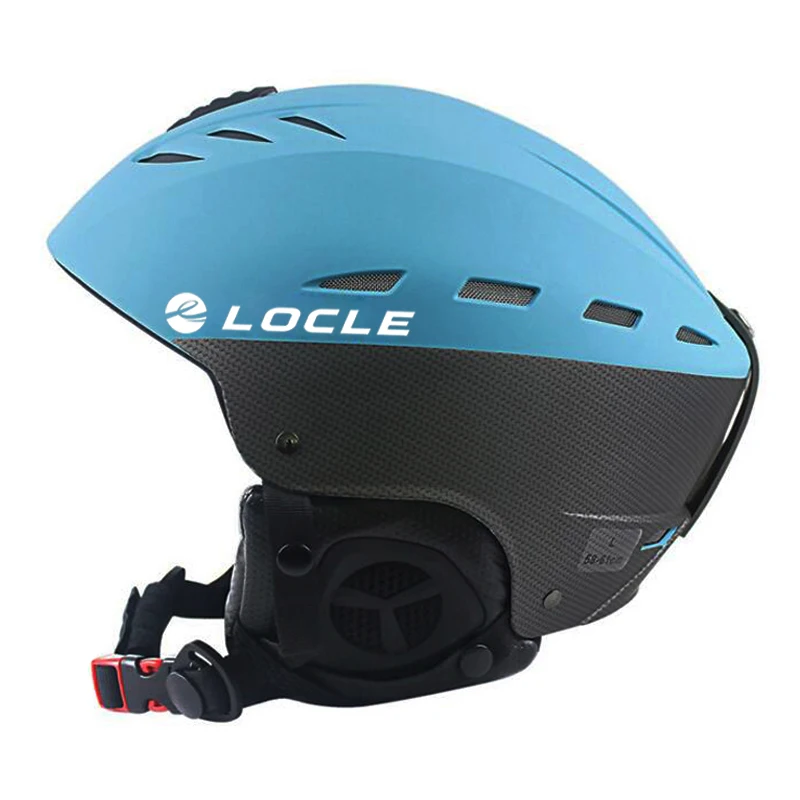 LOCLE зимний спортивный лыжный шлем ABS + EPS лыжный шлем для мужчин и женщин CE сертификация лыжный шлем для сноубордистов скейтбордистов 55-61 см LOCLE зимний спортивный лыжный шлем ABS + EPS лыжный шлем для мужчин и женщин CE сертификация лыжный шлем для сноубордистов скейтбордистов 55-61 см