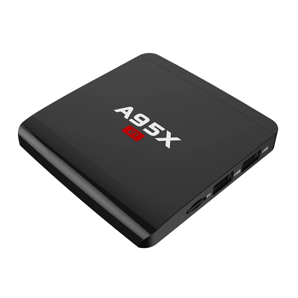 A95X R1 ТВ приставка Smart Android 7.1.2 ТВ приставка Amlogic S905W четырехъядерный H.265 VP9 Мини ПК 2 ГБ/16 ГБ DLNA Miracast Airplay WiFi LAN HD