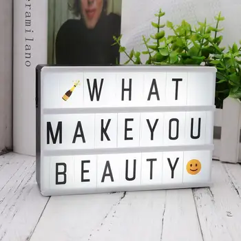 

Light Box Battery DIY Wall Art Lightbox Combination Night Light Lights Party Decorations & Favors 90PCS 90PCS for A6 90PCS
