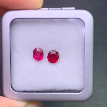 

Q227 Nature Red Ruby 1.48ct Loose Stones for Jewelries Making Loose Gemstones for Jewelry Making