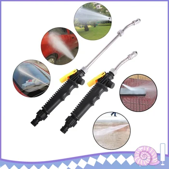 

Garden Water Hose High Pressure Power Washer Water Gun Spray Nozzle Car Washer Garden Cleaning Tools Flowers Wash Dropshipping