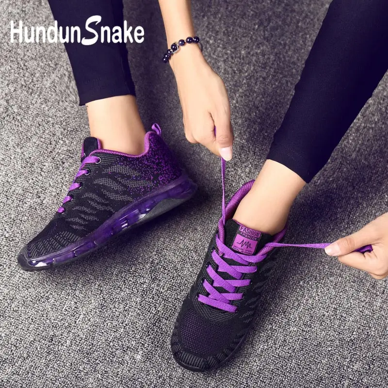 Женские летние спортивные кроссовки Hundunsnake воздушная подушка корзины 2018