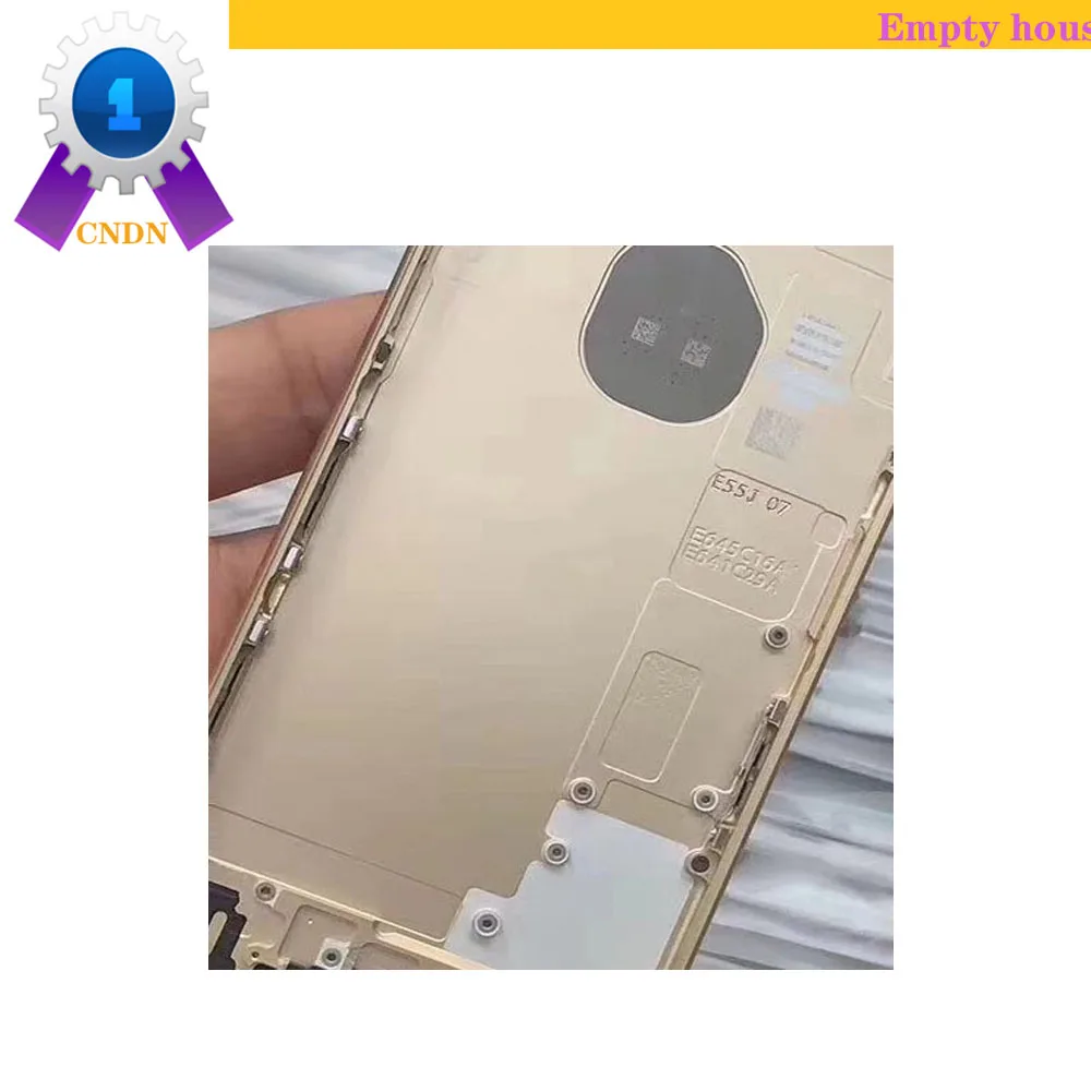 Пустой корпус Для ipho 6+, и с полными аксессуарами для ipho 6P задняя крышка, включая камеру, аккумулятор, динамик, vibiaor, SD-карту