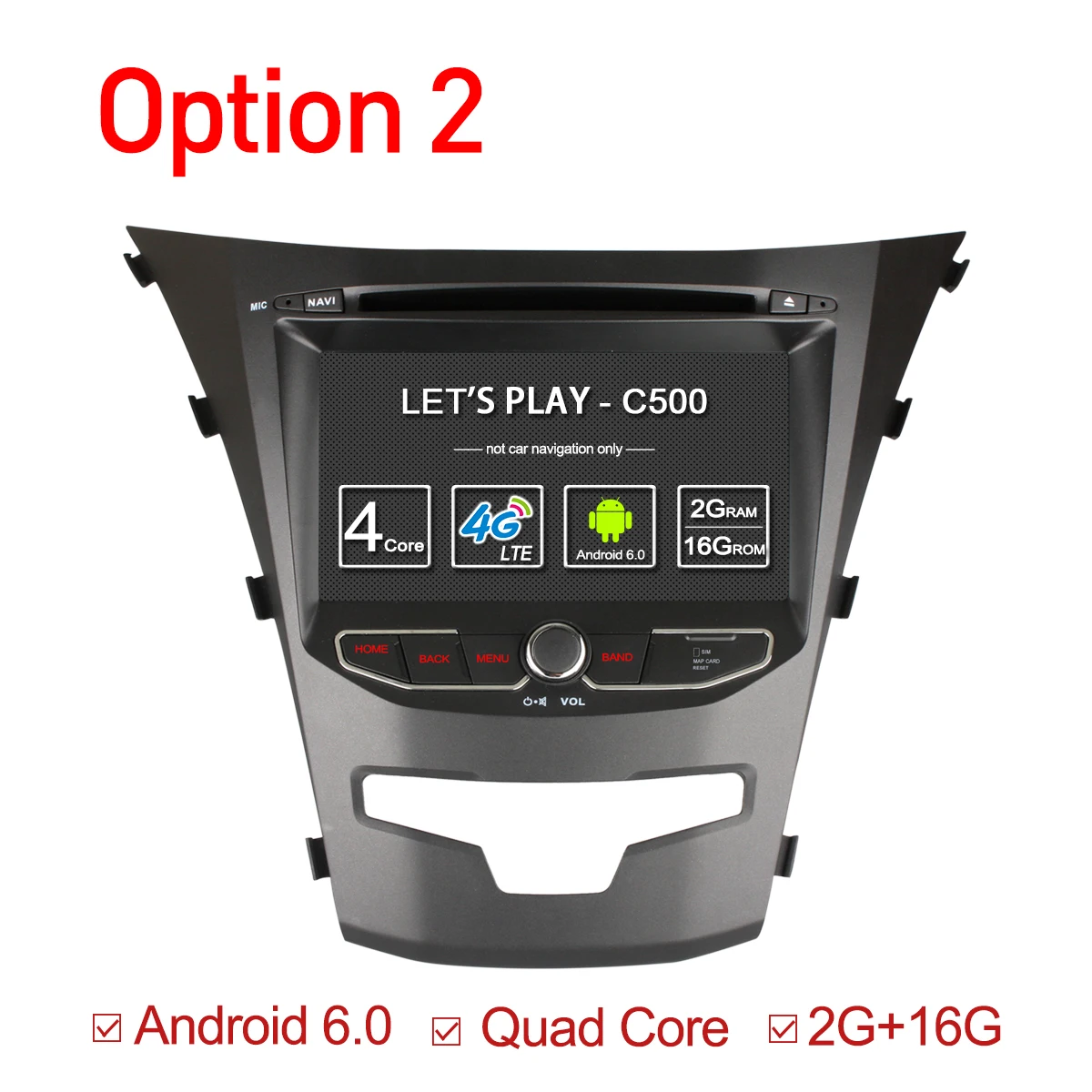 Ownice C500 Восьмиядерный android 6 0 для ssangyong actyon 2014 korando четыре ядра поддержка 4G SIM LTE сеть