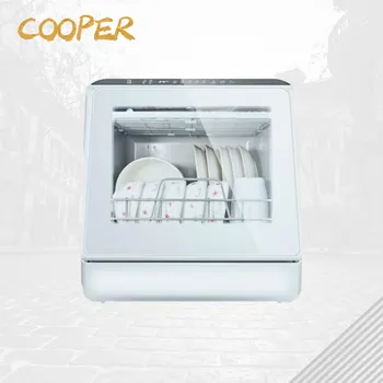 Online Home Free-Installation Desktop Mini Dishwasher High Temperature Sterilization Intelligent Dishwasher Machine 220V Free Shipping