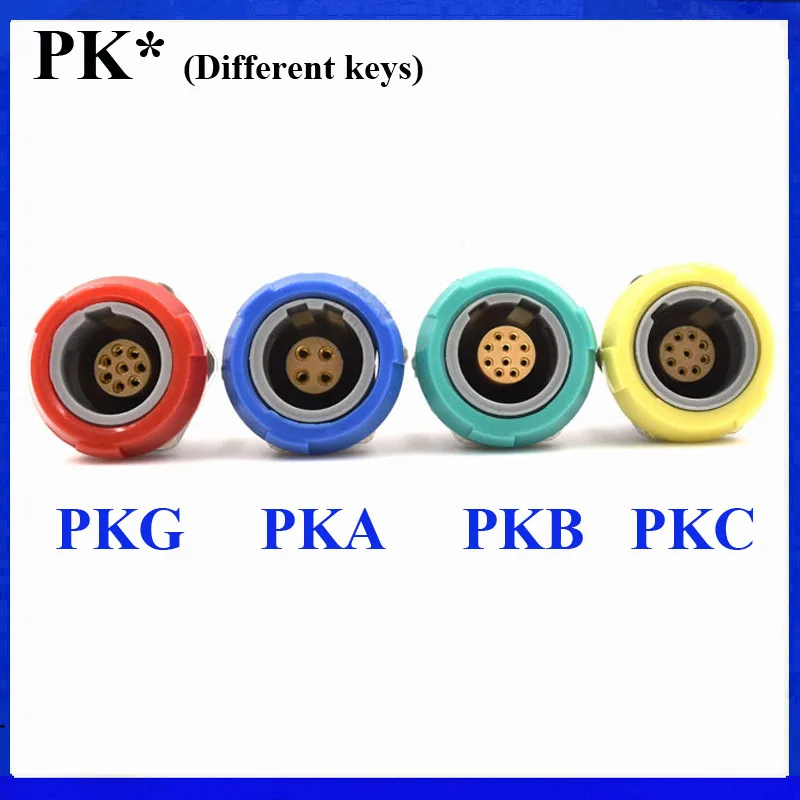 1P медицинский коннектор PKG PKA PKB PKC 2 3 4 5 6 7 8 9 10 14 Pin розетка для монтажа задней панели