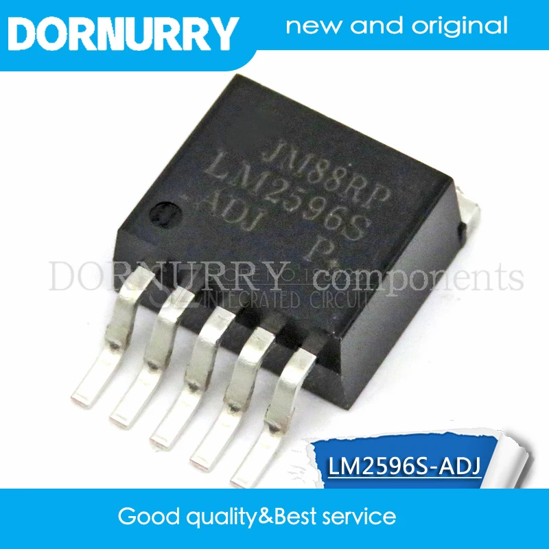 

10PCS LM2596S-ADJ TO263 LM2596-ADJ TO-263 new DORNURRY